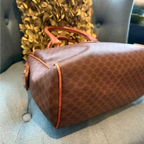 Vintage Celine Macadam Boston Bag - Picture 11 of 14